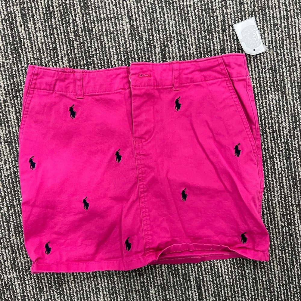 Pink girls Ralph Lauren Polo skirt